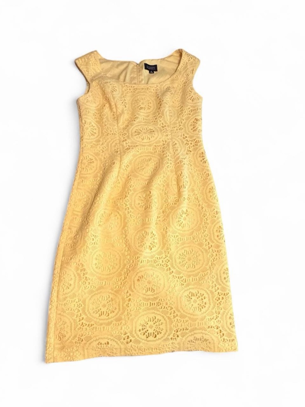 Adrianna Papell yellow dress